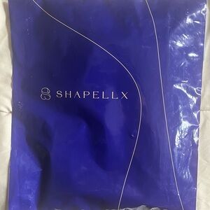 Shapellx airslim elasticfuse leggings black L high compression NWT 2 pack BUNDLE